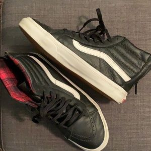 Leather Vans Skate-His